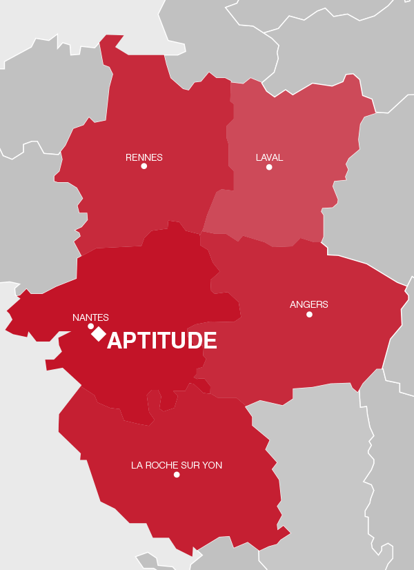 Aptitude intervient dans votre département !