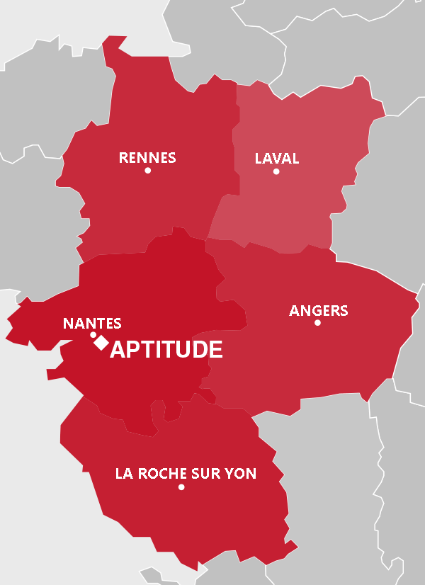 Aptitude intervient dans votre département !